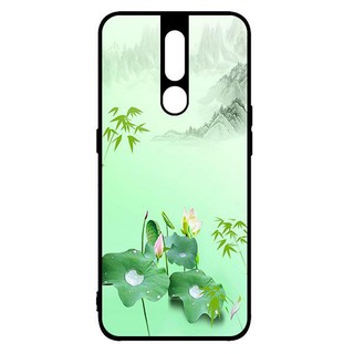Ốp Lưng Oppo F11 Pro - Tranh Sen