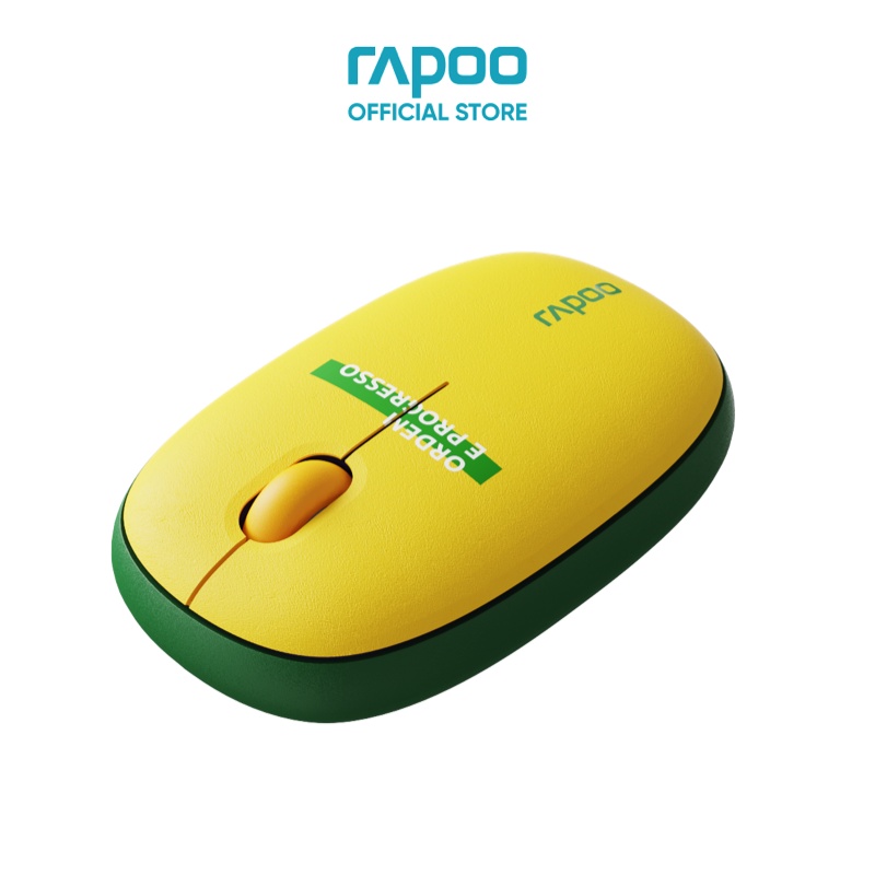 Chuột không dây Rapoo M650 Silent -phiên bản World Cup (Anh, Argentina, Brazil, Hà Lan, Pháp, Đức) - Kết nối đa thiết bị