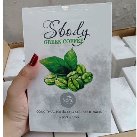 (chính hãng 100%) Cà Phê Giảm Cân SBODY GREEN COFFEE