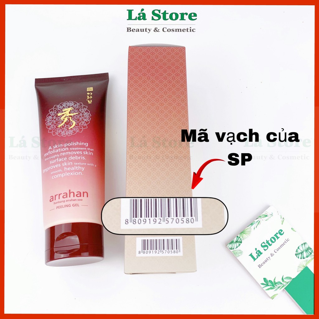 Kem Tẩy Da Chết Thảo Dược Arrahann Peeling Gel - Lá Store