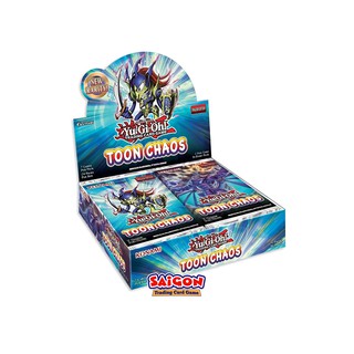 Hộp Bài Tăng Cường YugiOh! Booster Pack: Toon Chaos (Unlimited Edition) - Chính Hãng Konami - Nhập Khẩu từ Anh