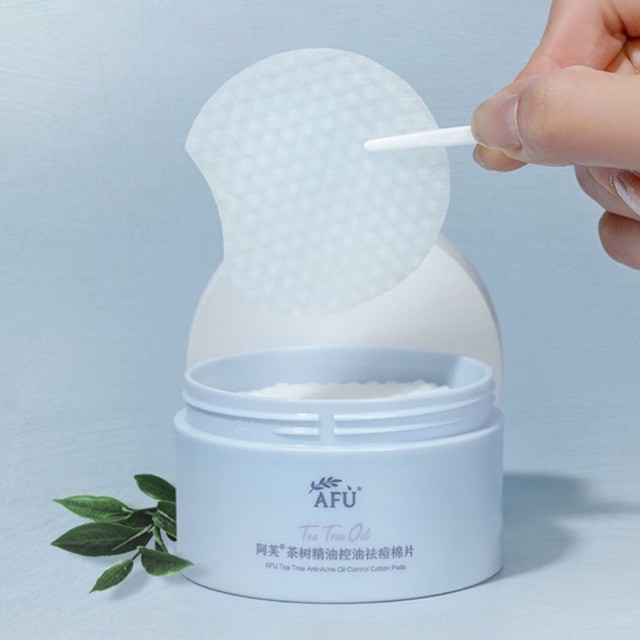 Bông tẩy da chết tràm trà AFU