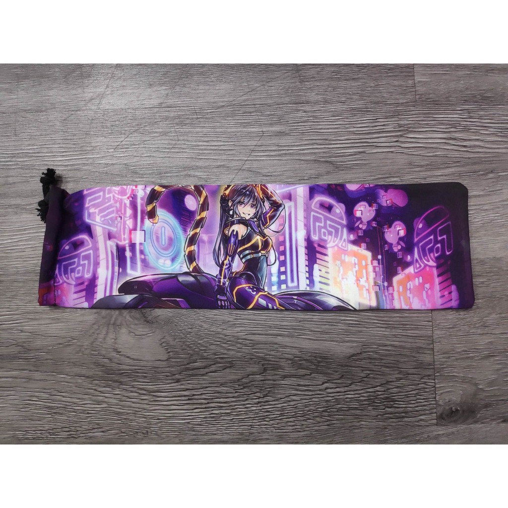 [ Dưa Hấu Yugioh ] Túi bảo vệ bàn đấu bài Playmat Yugioh I:P Masquerena dùng để chơi card game