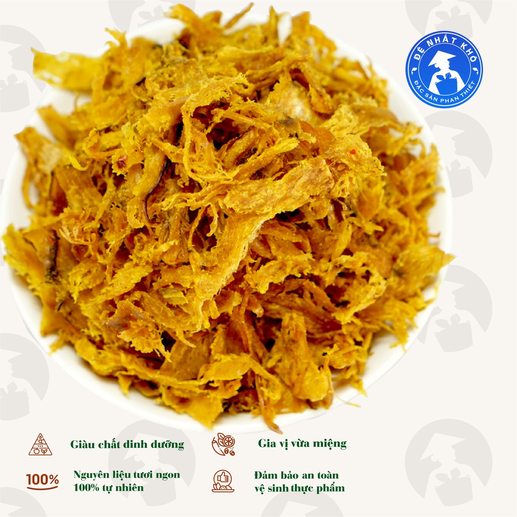 Mực Khô Xé Sợi 210g Đệ Nhất Khô Sấy Giòn Ít Cay, đồ ăn vặt ngon giá rẻ, Đặc Sản Phan Thiết | BigBuy360 - bigbuy360.vn