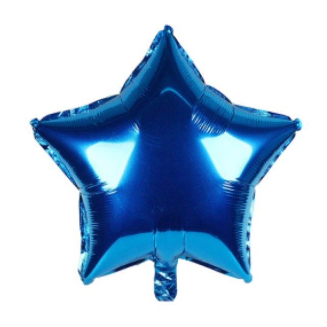 Set 5 Bóng Bay Hình Trái Tim Ngôi Sao 10&quot; Trang Trí Tiệc Sinh Nhật Dễ Thương