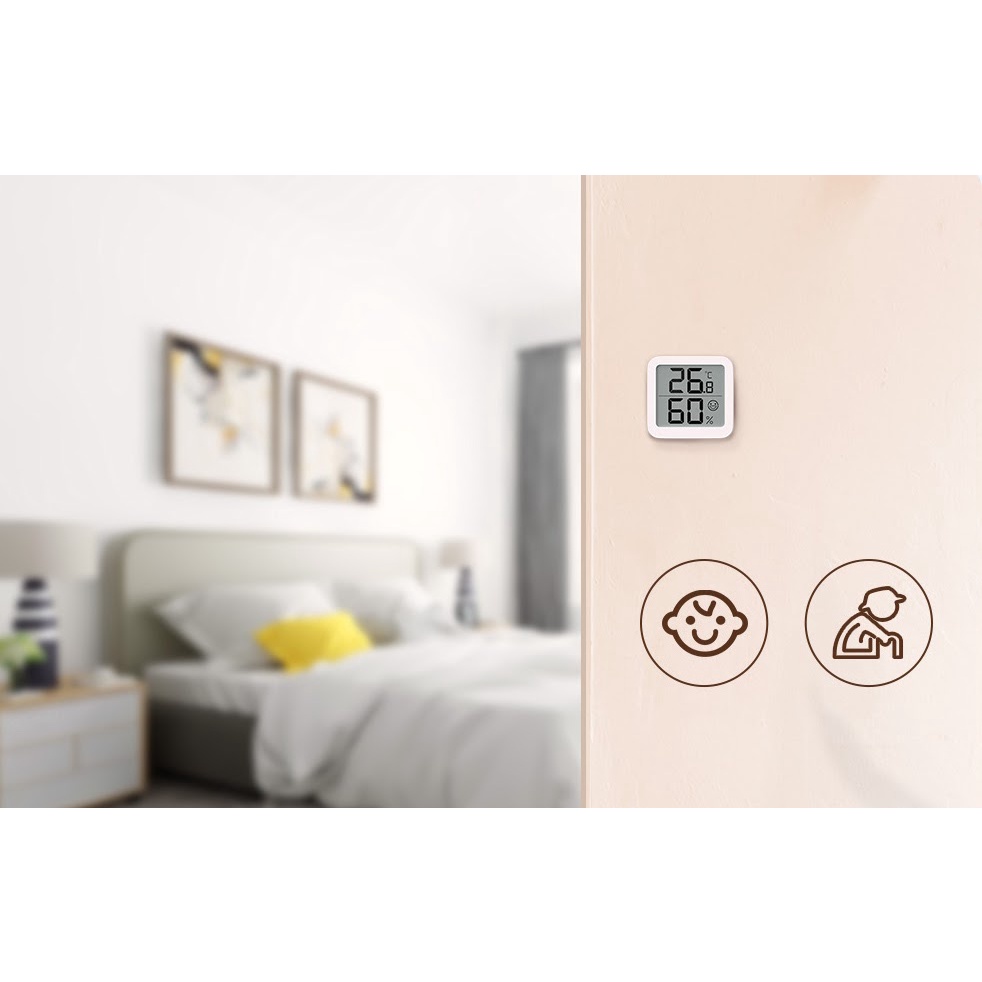 Nhiệt ẩm kế MIIIW S200. Ẩm kế thông minh Xiaomi MWTH02