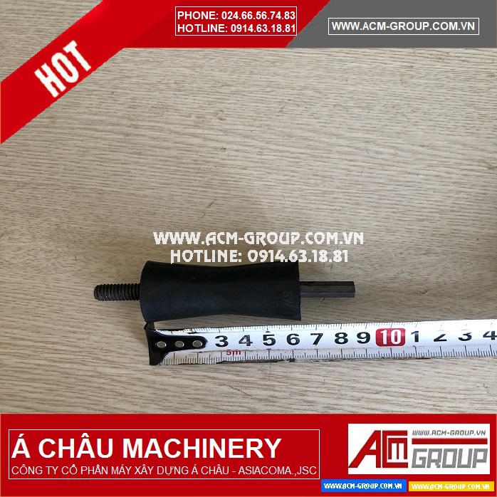 QUẢ CAO SU, KHỚP NỐI TY RUNG MÁY ĐẦM THƯỚC INOX