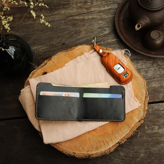 Ví nữ da bò handmade - Màu đen
