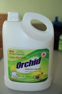 Nước rửa chén Orchid 3,8 lít