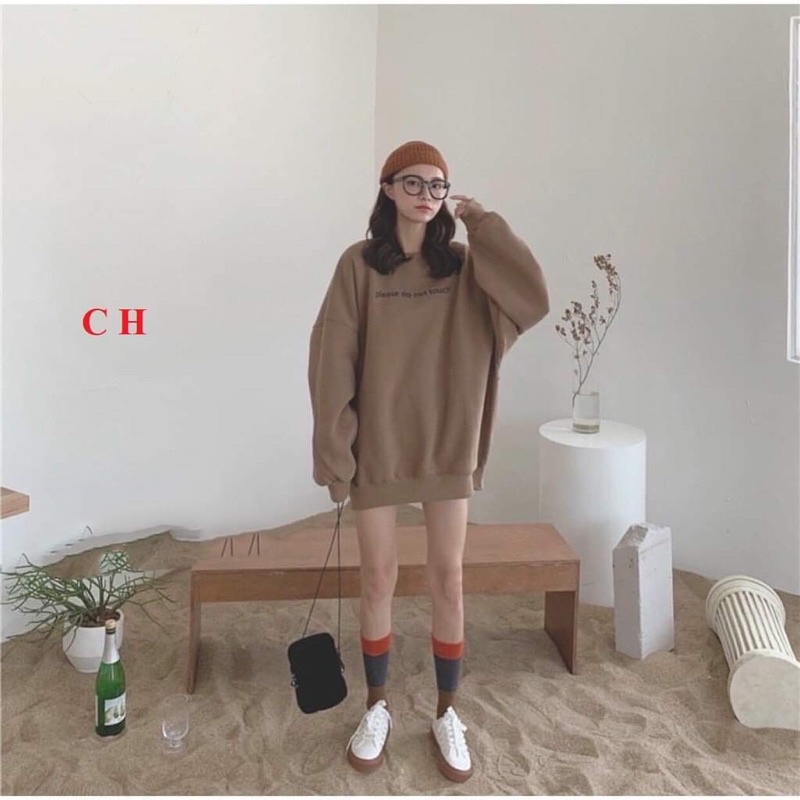 Áo nỉ bo please CH12