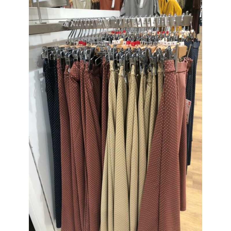 Uniqlo Chân Váy Midi Phong Cách Nhật Bản Xinh Xắn Cho Nữ