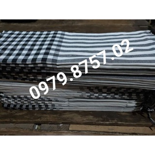 Combo 10 khăn khằn nam bộ 60x170cm MÀU ĐEN