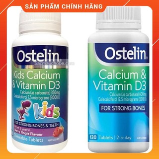 [DATE MỚI] Sản phẩm Ostelin kids calcium & vitamin D3 90 Viên 