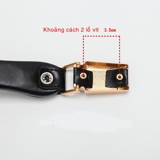 Quai xách vali da PU dành cho vali vải, bắt nổi trên thân vali nhiều màu dễ thay thế
