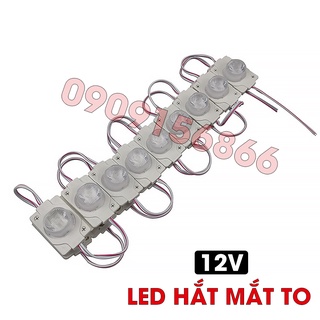 Đèn Led hắt 1 bóng to, mắt trâu, điện 12v