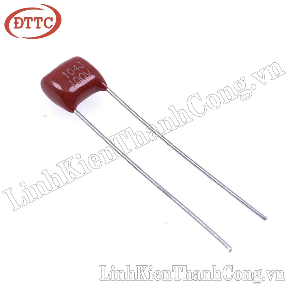 Tụ CBB 0.1uF 104J 100V 5mm