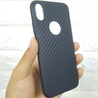 ỐP LƯNG IPHONE X SILICON VÂN CARBON CỰC ĐẸP