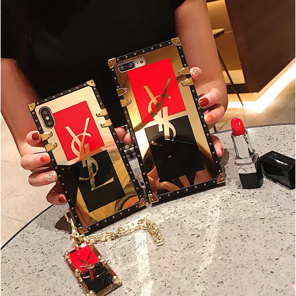 Ốp lưng iphone YSL kèm phụ kiện 6/6s/6plus/6splus/7/7plus/8/8plus/x/xs/xsmax/11/11pro/11 promax _Siphukien999_B003