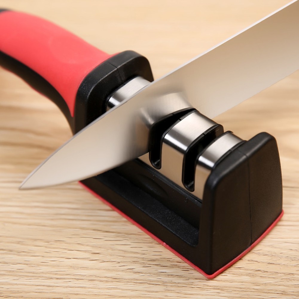 Dụng Cụ Mài Dao Kéo 3 Rãnh Chất Liệu Thép Không Gỉ Cao Cấp Với 3 Chế Độ Mài Tiện Lợi-DỤNG CỤ MÀI DAO