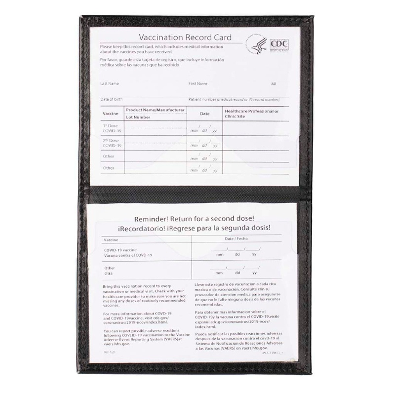 Thẻ Bảo Vệ seng CDC 4 X 3 Inch