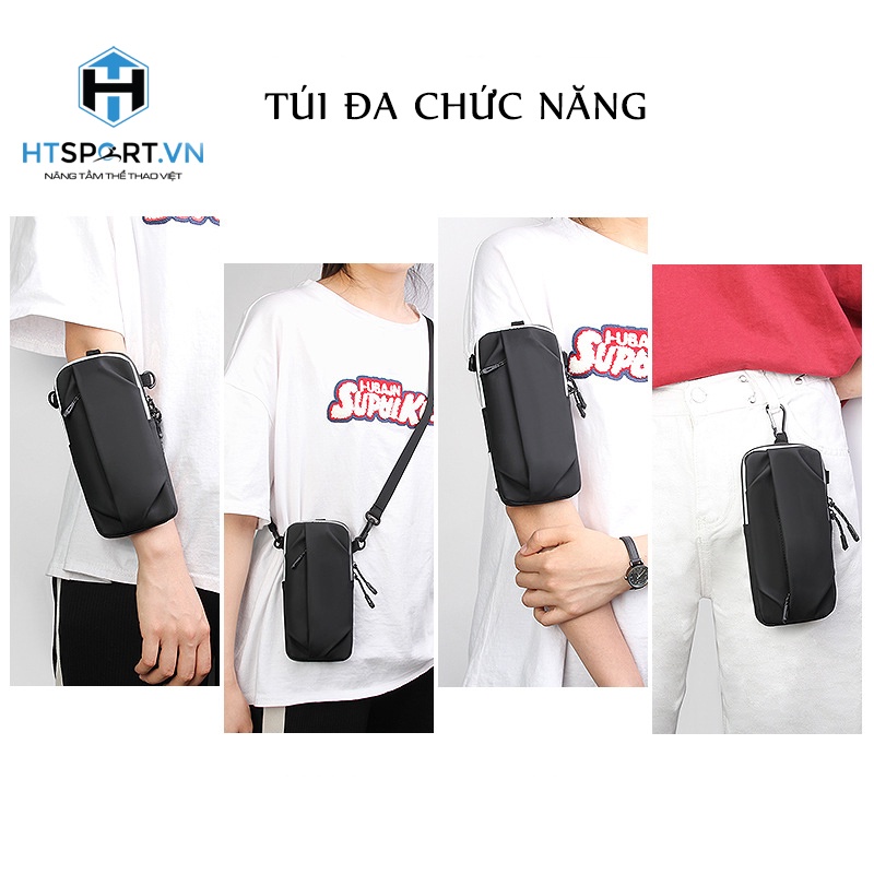 Túi Đeo Tay Chạy Bộ Đa Năng, Đai Đeo Tay Thể Thao Cao Cấp Đựng Điện Thoại Chống Thấm Nước, Có Dải Phản Quang