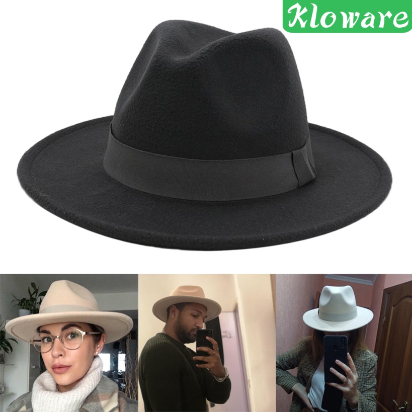 Mũ Fedora Thanh Lịch Dành Cho Nam Và Nữ NoBrandUnisex