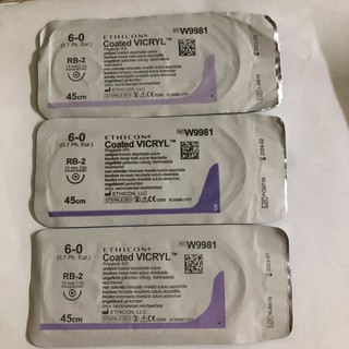 Chỉ phẫu thuật tự tiêu Vicryl 6/0