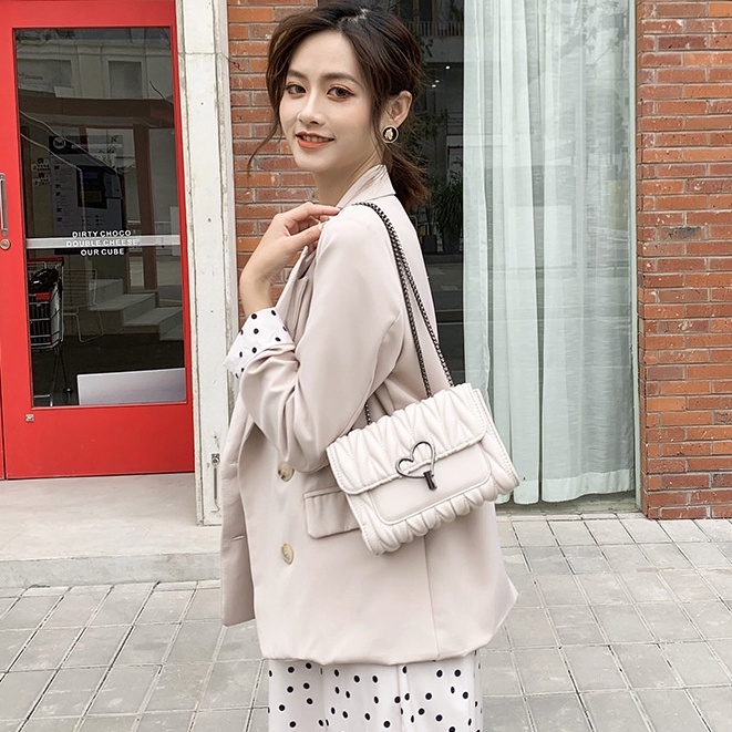 Dela Túi Đeo Vai Hình Vuông Cỡ Nhỏ Phong Cách Hàn Quốc Thời Trang 2022 Cho Nữ