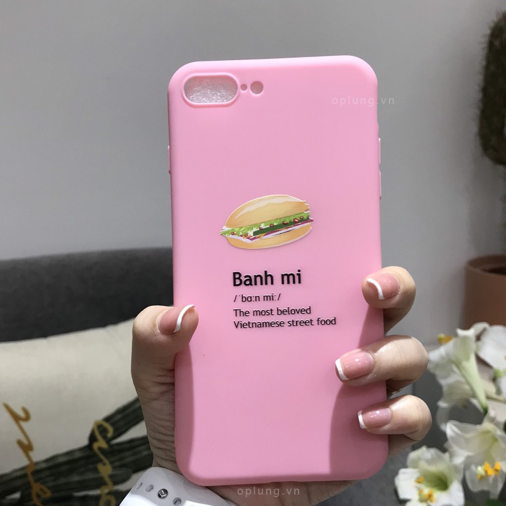 ốp bánh mì cho iphone ốp lưng iphone 6 6s 7 8 plus x xr xs max 11 pro max a247