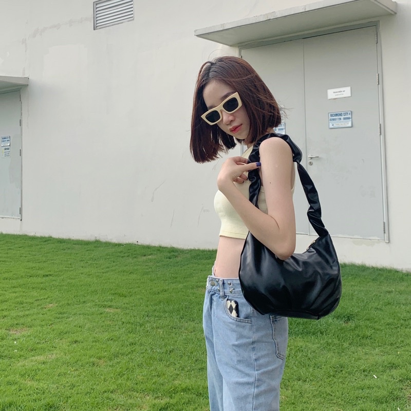 Túi kẹp nách nữ thời trang Hàn Quốc màu sắc Trendy Jasmine