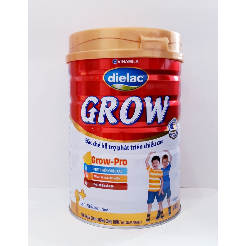 Sữa bột Dielac Grow 1 hộp thiếc 900g dành cho trẻ từ 1 đến 2 tuổi