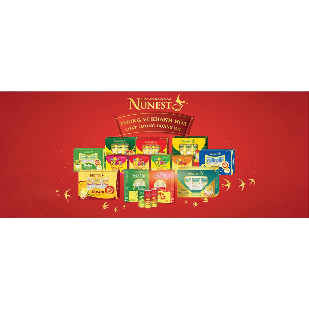 Lốc nước yến Nunest KIDS giúp bé ăn ngon