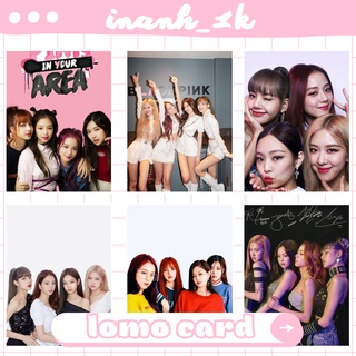 Set 72 ảnh lomo card black pink