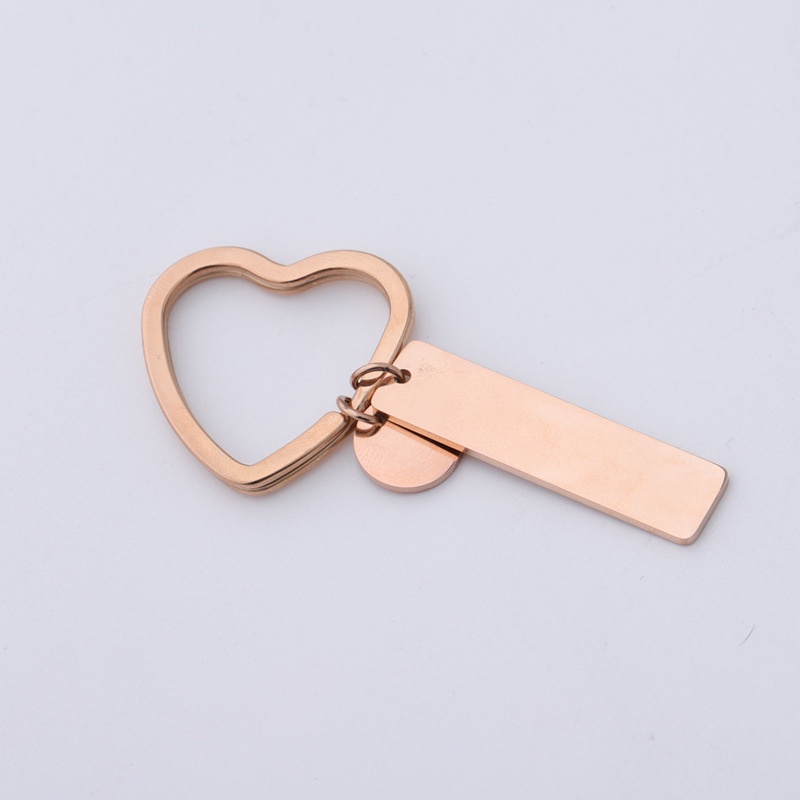Móc Chìa Khóa Bằng Thép Không Gỉ ECGIFT KE002