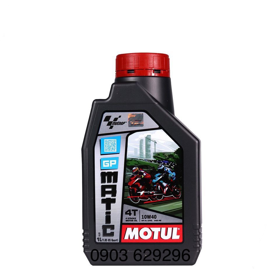 Dầu nhớt Motul moto GP Power 10W40 MA2 chai 800ml và 1L - nhớt xe số - dòng nhớt mới của hãng Motul tương tụ 3100 Silver