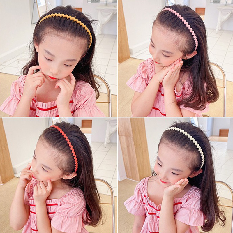 Băng Đô Cài Tóc Nhiều Màu Sắc Thời Trang Dành Cho Bé Gái AB058