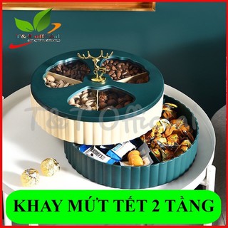 Khay mứt tết,khay đựng bánh kẹo con hươu