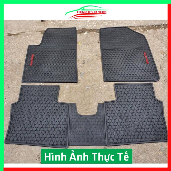 Thảm lót sàn cao su cho xe SOLUTO 2021-2022 hàng chuẩn theo xe chịu lực tốt