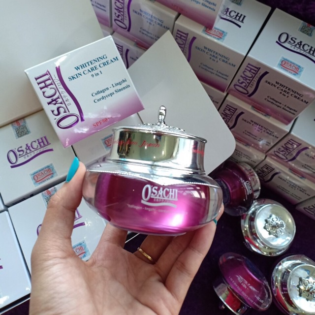 KEM OSACHI TÍM 9 IN 1 - O'SACHI WHITENIG SKIN CARE CREAM - MỜ THÂM NÁM - CHỐNG LÃO HOÁ DA - 20G