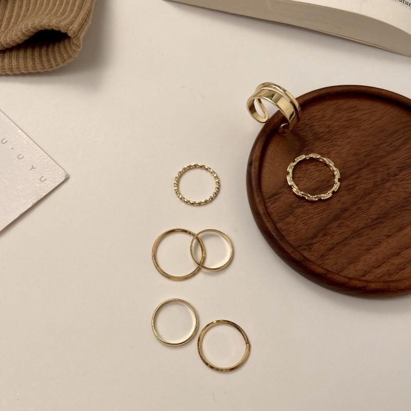 Nhẫn Thời Trang Phong Cách Hàn Quốc Đơn Giản Cho Nữ