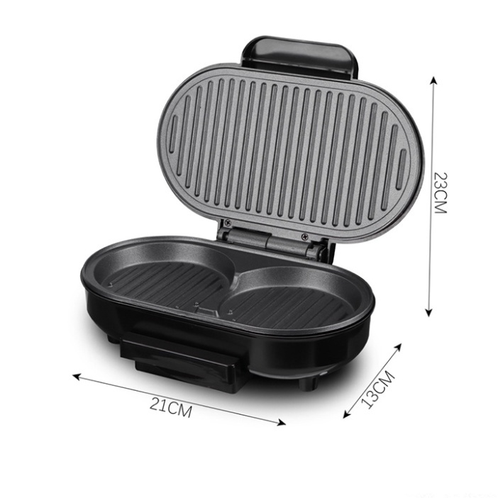 Máy Ép Hamburger 3 Trong 1, Máy Kẹp Bánh Mì Nhồi Thịt