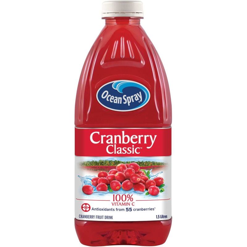 Nước ép nam việt quất Cranberry Juice hiệu Ocean Spray chai 1,8l (date mới)