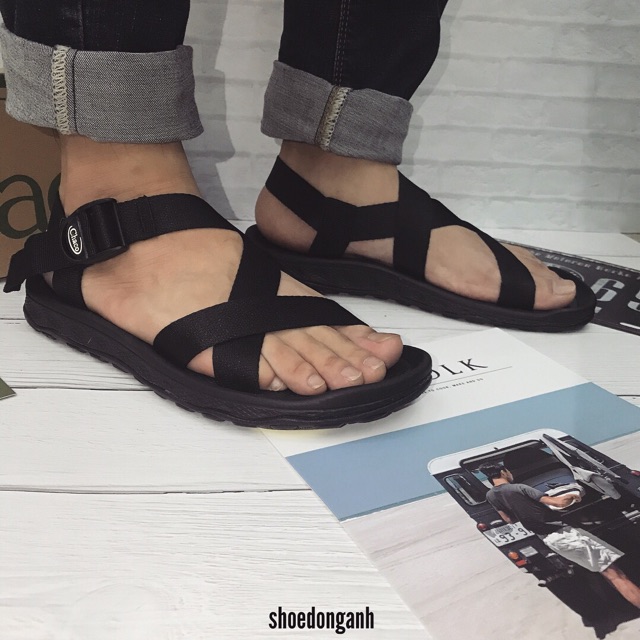 Dép Chaco nam đế mỏng. Sandal chaco đế mềm dẻo không nhăn CC2001