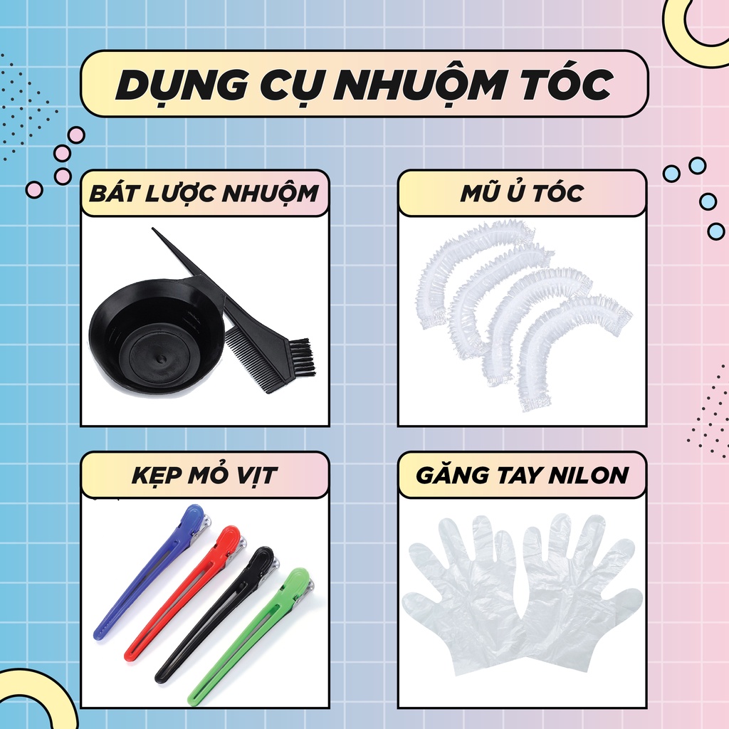 Dụng Cụ Nhuộm Tóc Cao Cấp - Minzihair