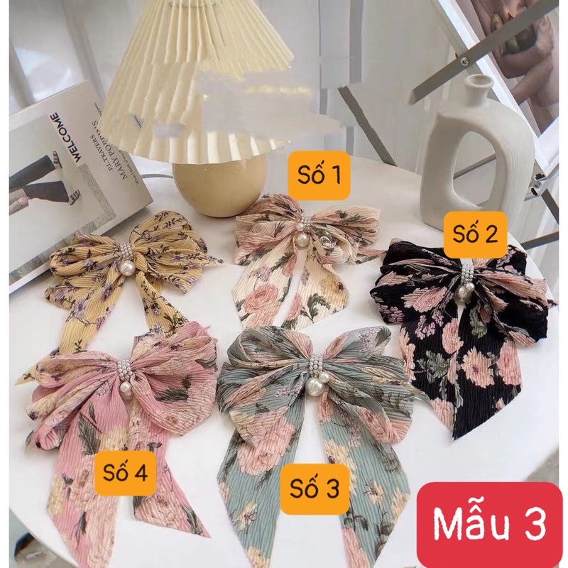 Kẹp Clip Nơ Học Sinh Siêu Yêu❤️