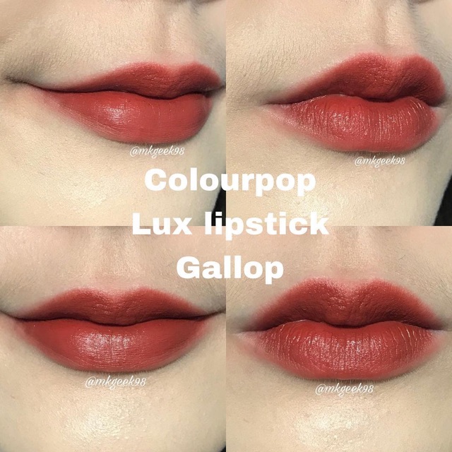 Dòng son thỏi Lux của Colourpop