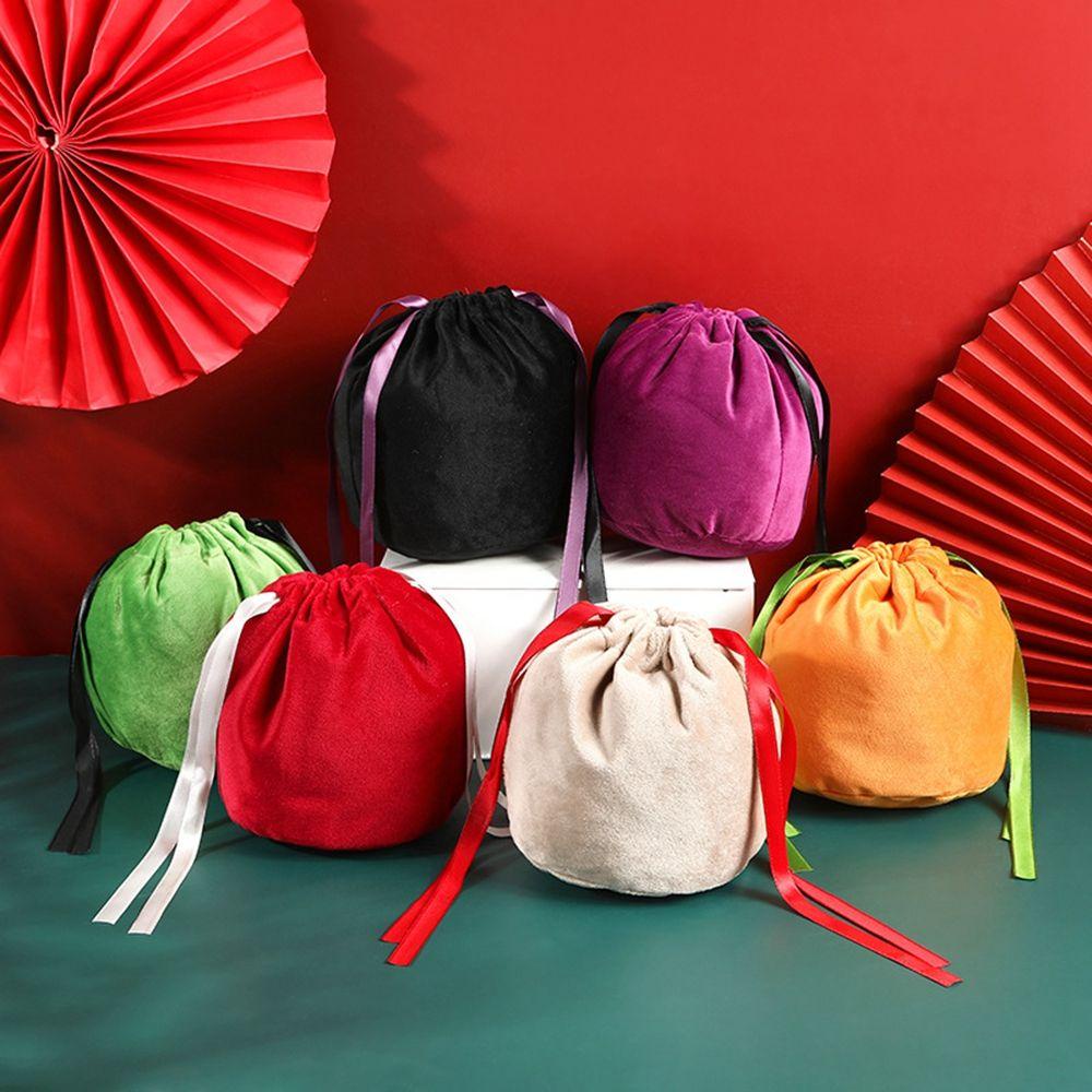 Lloyd Túi Đựng Kẹo Hình Sừng Dơi Có Dây Rút Làm Đạo Cụ Chụp Ảnh Giáng Sinh Phục Sinh