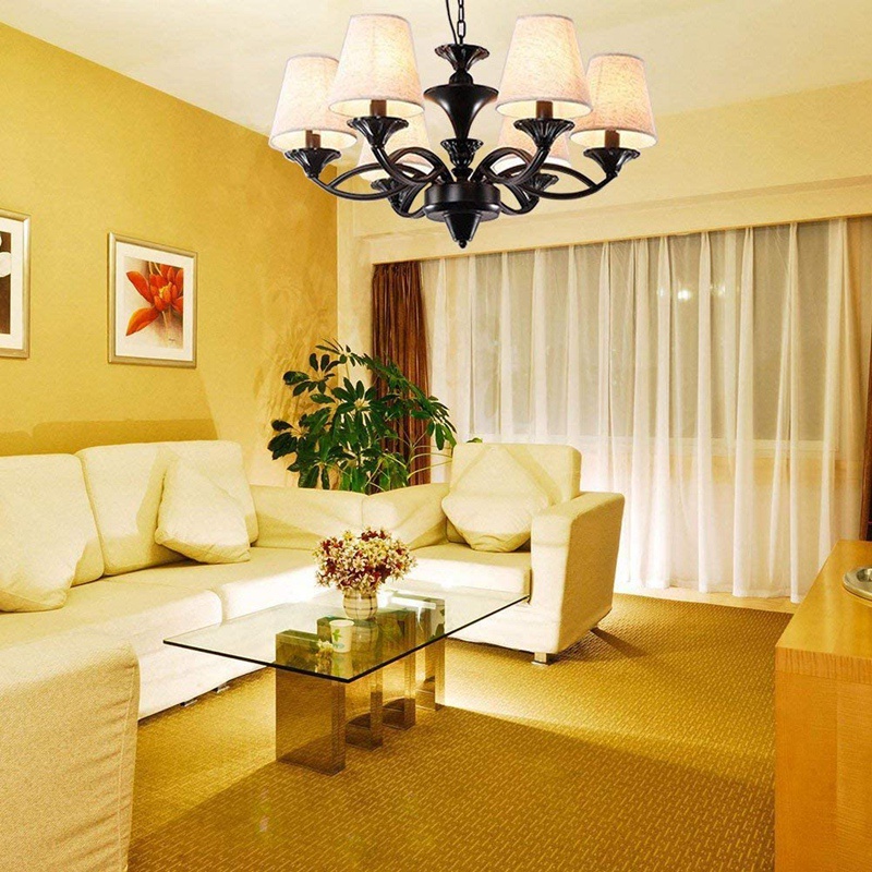 Bộ 6 Bóng Đèn Nhỏ Có Kẹp Gắn Trần Nhà Tiện Dụng