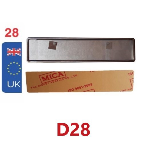 KHUNG BIỂN SỐ DÀI BẰNG INOX  CÓ NHIỀU MẪU CỜ DÀNH CHO XE Ô TÔ MẪU 11-31