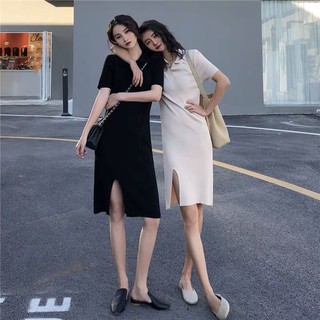 [Order] Váy ôm len mỏng basic